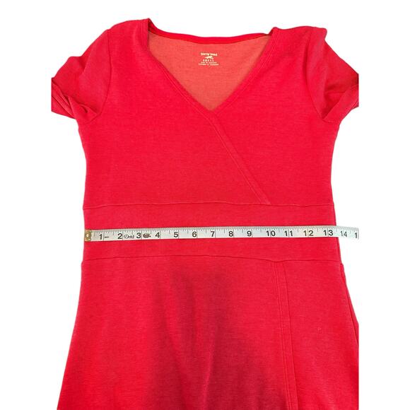 Toad & Co Horny Toad Pink Long Sleeve Finlay Dress Small Performance Stretch - Picture 11 of 15